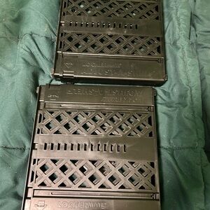 LockerMate Adjust-A-Shelf Black Organizers